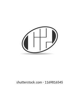 Initial Letter CX Logo Template Design