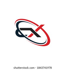 Initial Letter CX or XC Logo Template Design.