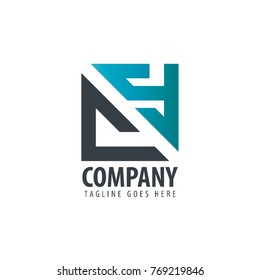 Initial Letter CY Design Logo