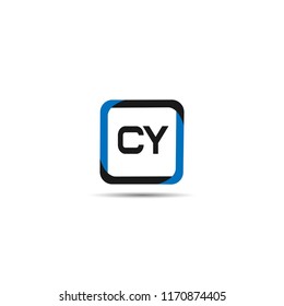 Initial Letter CY Logo Template Design