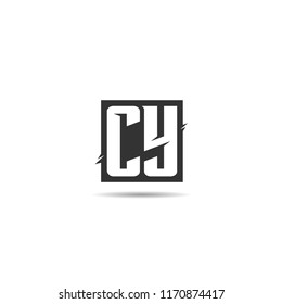 Initial Letter CY Logo Template Design