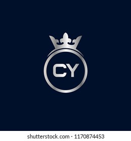 Initial Letter CY Logo Template Design