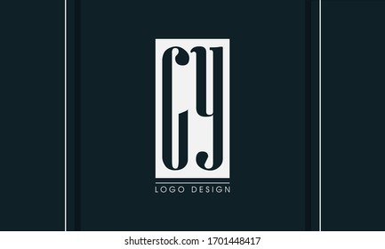 Initial Letter CY Logo Template Design
