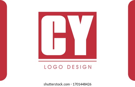 Initial Letter CY Logo Template Design
