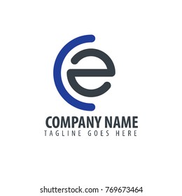 Initial Letter CZ Design Logo
