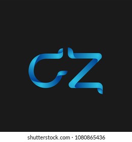 Initial Letter CZ Logo Design