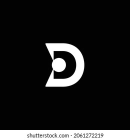 Initial Letter D Logo with Creative Modern Business Typography Vector Template. Creative Abstract Letter D Icon Logo Design
