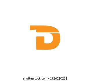 Initial Letter D Logo Design Vector, Letter D Knife Logo Design Vector, Vector Illustrator Eps 10