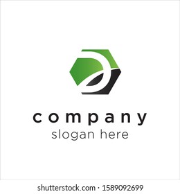 initial letter D logo icon design template elements - vector sign. Business card templates.