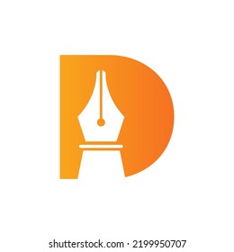 488 D pen logo Images, Stock Photos & Vectors | Shutterstock