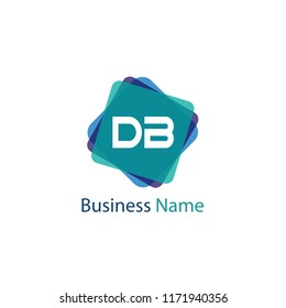 Initial Letter DB Logo Template Design