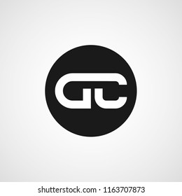 Initial Letter DC Logo Template Design