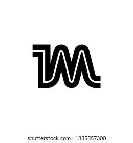 Initial letter design logo template