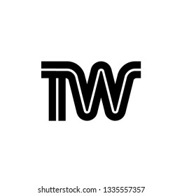 Initial letter design logo template