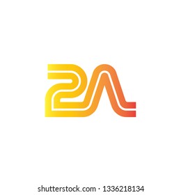 Initial letter design logo template