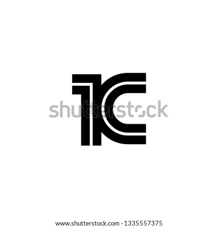 Initial letter design logo template