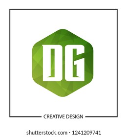 Initial Letter DG Logo Template Design