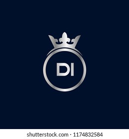 Initial Letter DI Logo Template Design