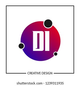 Initial Letter DI Logo Template Design