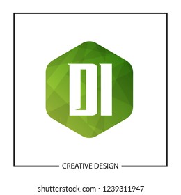 Initial Letter DI Logo Template Design