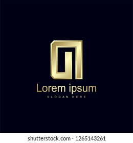 Initial Letter DI Logo Template Vector Design
