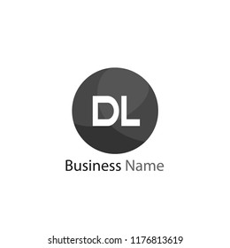 Initial Letter DL Logo Template Design
