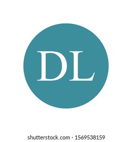 Initial Letter DL Logo Template Vector Design