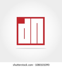 Initial Letter DN Logo Design