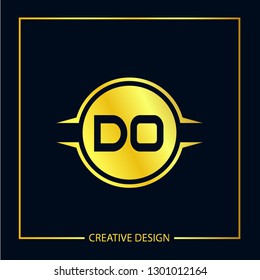 Initial Letter DO Logo Template Design