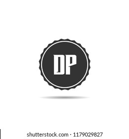Initial Letter DP Logo Template Design