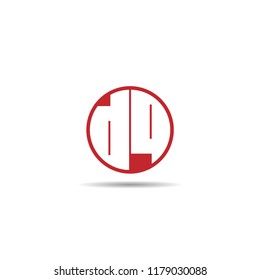 Initial Letter DQ Logo Template Design