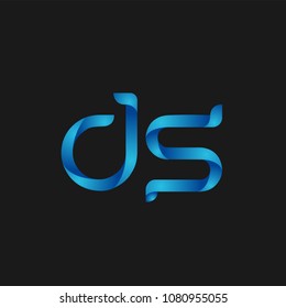 Initial Letter DS Logo Design