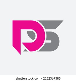 Design des D-Logos mit Anfangsbuchstaben