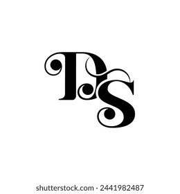 Initial letter DS logo design creative modern symbol icon monogram