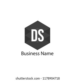Initial Letter DS Logo Template Design