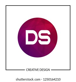 Initial Letter DS Logo Template Design