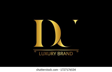 Initial Letter DU Logo Template Design
