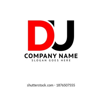 Initial Letter DU Logo Template Design