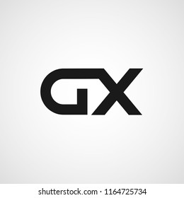Initial Letter DX Logo Template Design