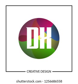 Initial Letter DX Logo Template Design