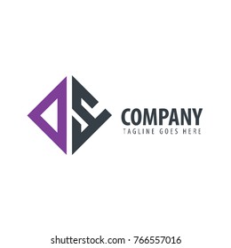 Initial Letter DY Design Logo
