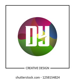 Initial Letter DY Logo Template Design