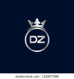 Initial Letter DZ Logo Template Design