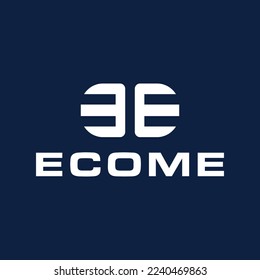 Initial Letter E Business Modern Logo Design