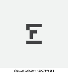 Initial Letter e Logo, combination with slash, Usable for Business and Branding Logos. Flat Vector Logo Design Template Element
