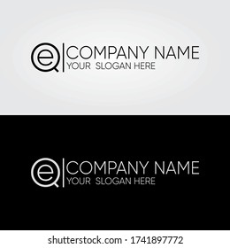 Initial Letter E Logo Design