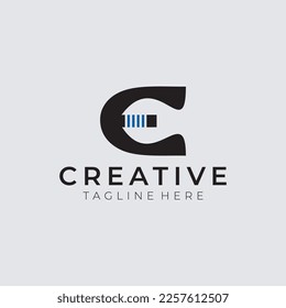 Initial Letter E Logo Design. Usable for Business and Branding Company Logos