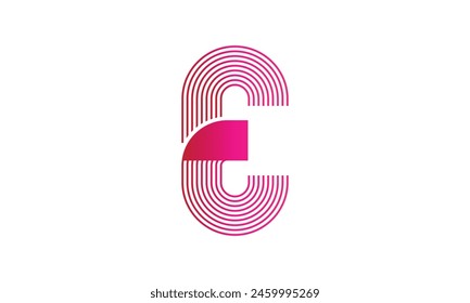 Initial Letter E Logo Design. E Logo Design. Creative And Modern E logo.