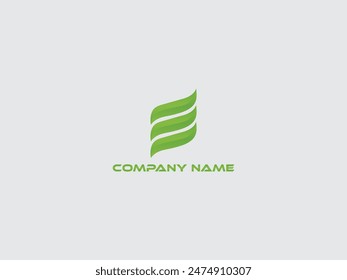 Initial Letter E Logo Design and 3d E letter logo