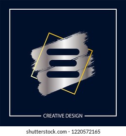 Initial Letter E Logo Template Design Vector Illustration